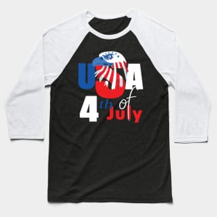 July 4th Baseball T-Shirt